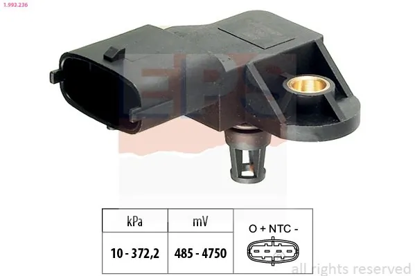 MDR légnyomás érzékelő, szintkiegyenlítés - EPS-1993 236 - TothCarparts