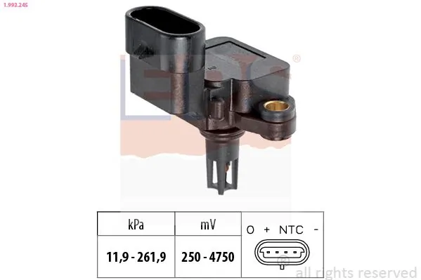 MDR légnyomás érzékelő, szintkiegyenlítés - EPS-1993 245 - TothCarparts