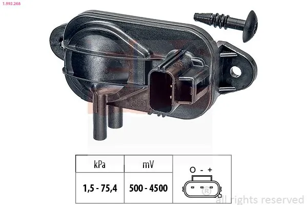 MDR légnyomás érzékelő, szintkiegyenlítés - EPS-1993 268 - TothCarparts