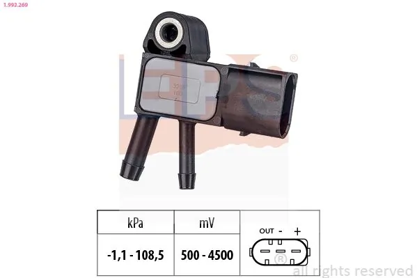 MDR légnyomás érzékelő, szintkiegyenlítés - EPS-1993 269 - TothCarparts
