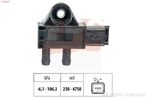 MDR légnyomás érzékelő, szintkiegyenlítés - EPS-1993 271 - TothCarparts