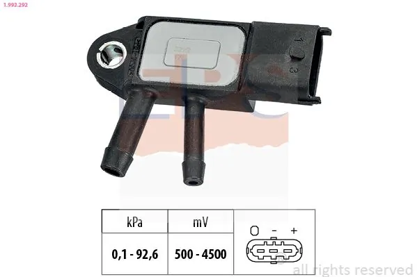 MDR légnyomás érzékelő, szintkiegyenlítés - EPS-1993 292 - TothCarparts