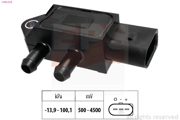 MDR légnyomás érzékelő, szintkiegyenlítés - EPS-1993 318 - TothCarparts