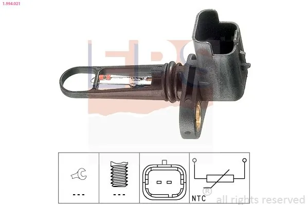 MDR érzékelő, beszívott levegő hőmérséklet - EPS-1994 021 - TothCarparts