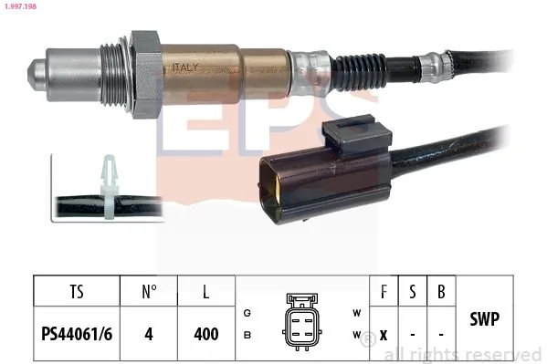 MDR lambdaszonda - EPS-1997 198 - TothCarparts