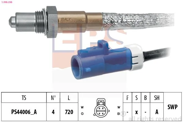 MDR lambdaszonda - EPS-1998 298 - TothCarparts