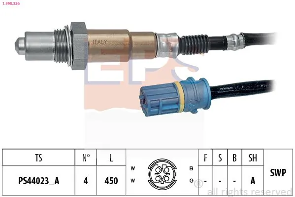 MDR lambdaszonda - EPS-1998 326 - TothCarparts