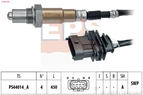MDR lambdaszonda - EPS-1998 362 - TothCarparts