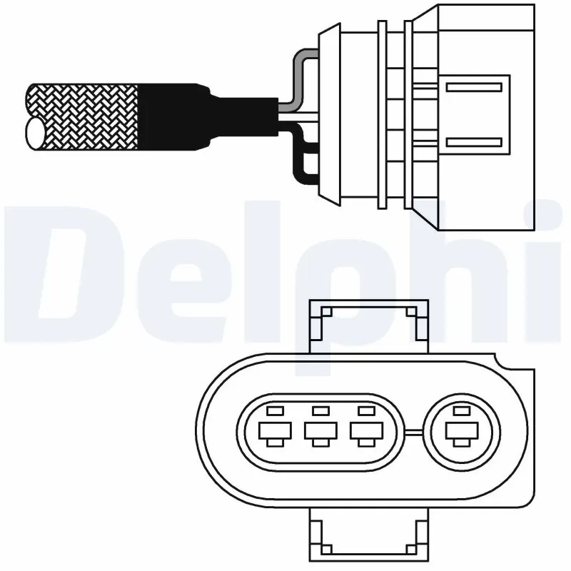 DELPHI lambdaszonda - ES10980-12B1 - TothCarparts
