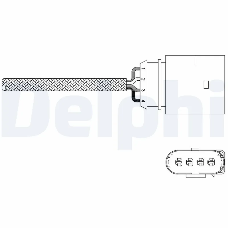 DELPHI lambdaszonda - ES20338-12B1 - TothCarparts