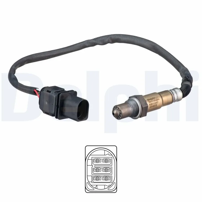DELPHI lambdaszonda - ES21067-12B1 - TothCarparts