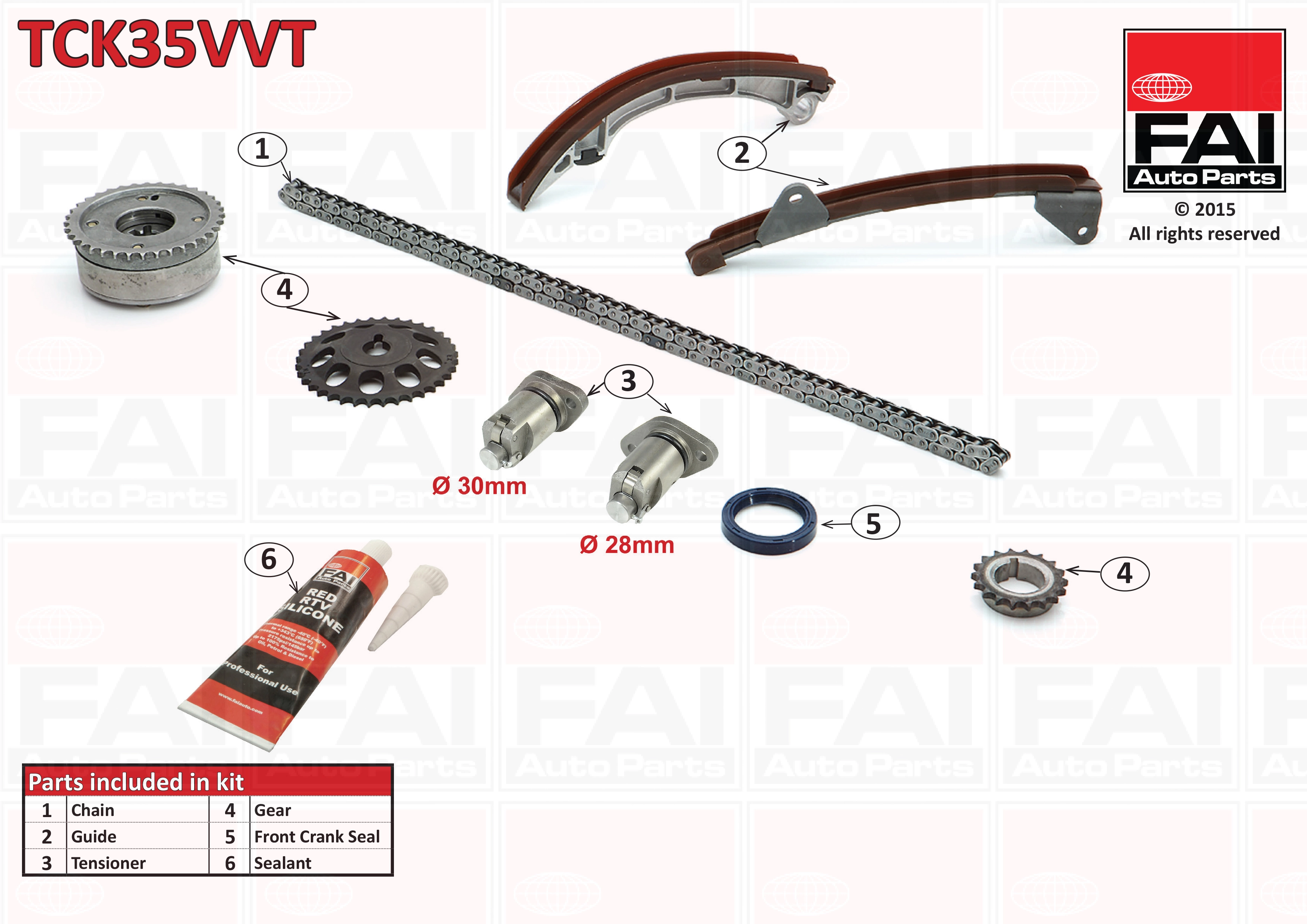 MEC-DIESEL vezérműlánc készlet - 385855 - TothCarparts