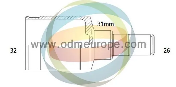 4X4 ESTANFI csuklókészlet, hajtótengely - EST-14-216075 - TothCarparts