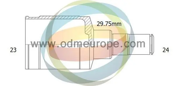 4X4 ESTANFI csuklókészlet, hajtótengely - EST-14-356054 - TothCarparts