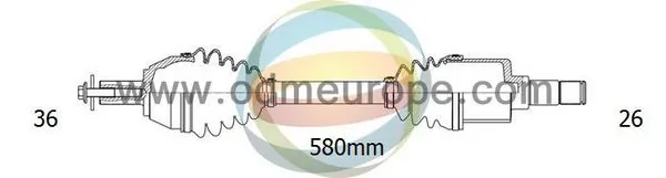 4X4 ESTANFI hajtótengely - EST-18-011780 - TothCarparts