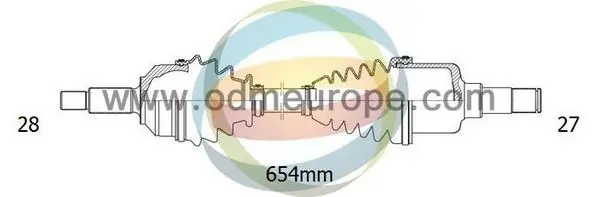 4X4 ESTANFI hajtótengely - EST-18-041490 - TothCarparts