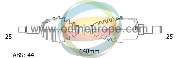 4X4 ESTANFI hajtótengely - EST-18-081611 - TothCarparts
