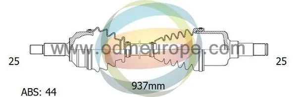 4X4 ESTANFI hajtótengely - EST-18-082601 - TothCarparts