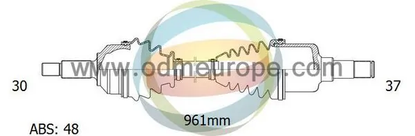 4X4 ESTANFI hajtótengely - EST-18-142031 - TothCarparts