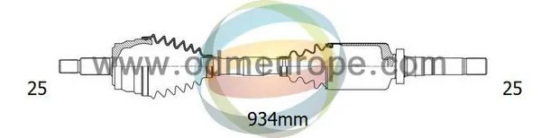 4X4 ESTANFI hajtótengely - EST-18-352070 - TothCarparts