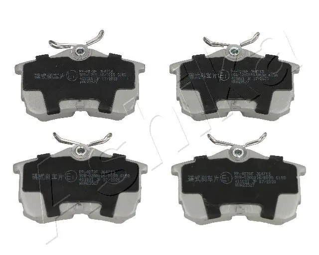 4X4 ESTANFI fékbetétkészlet, tárcsafék - EST-51-04-407 - TothCarparts