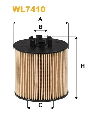 ANDEL olajszűrő - ANF0453 - TothCarparts