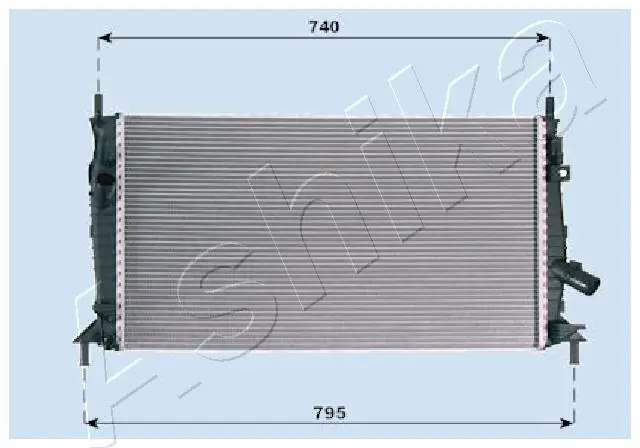 4X4 ESTANFI hűtő, motorhűtés - EST-RDA053081 - TothCarparts