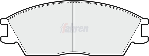 Fahren fékbetétkészlet, tárcsafék - FBP3103 - TothCarparts