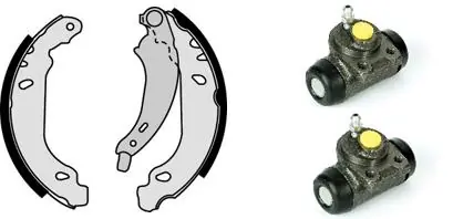 ANDEL fékpofakészlet - A6352 - TothCarparts