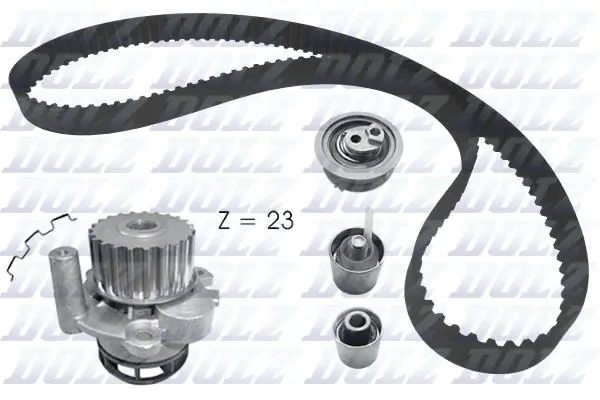 ANDEL Vízpumpa + fogasszíj készlet - ANK0062 - TothCarparts