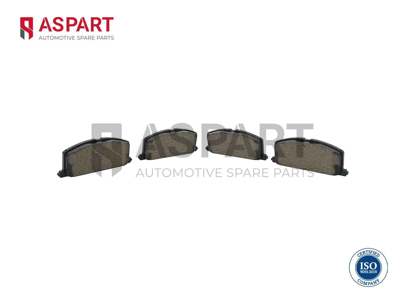 ASPART fékbetétkészlet, tárcsafék - 3BPA1161 - TothCarparts
