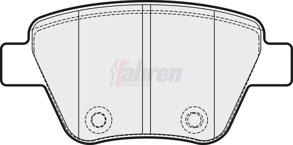 Fahren fékbetétkészlet, tárcsafék - FBP3313 - TothCarparts