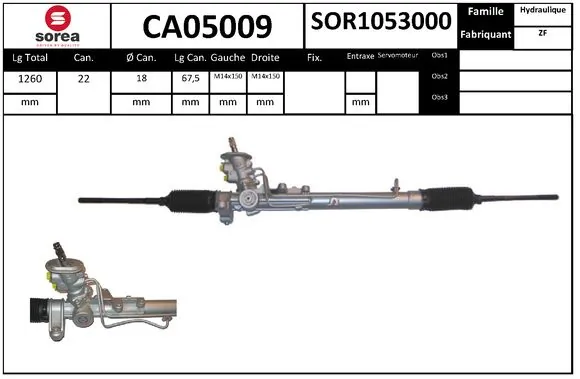 SERA kormánygép - CA05009 - TothCarparts