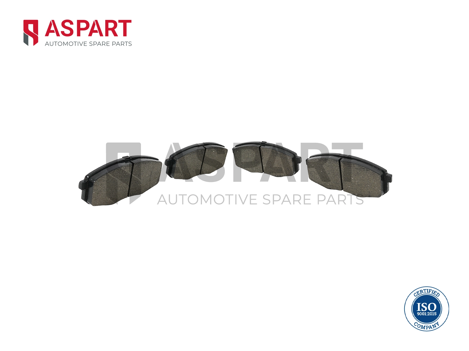 ASPART fékbetétkészlet, tárcsafék - 3BPA1249 - TothCarparts