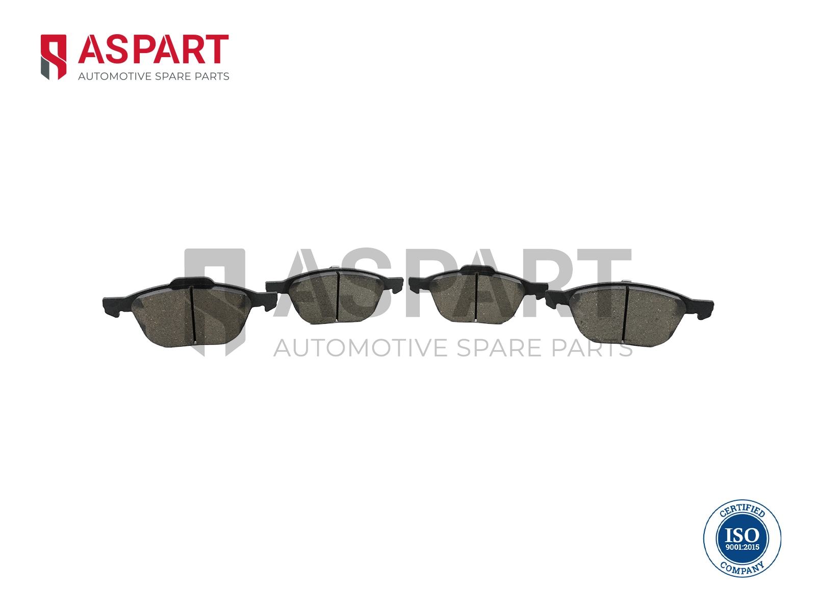 ASPART fékbetétkészlet, tárcsafék - 3BPA1160 - TothCarparts