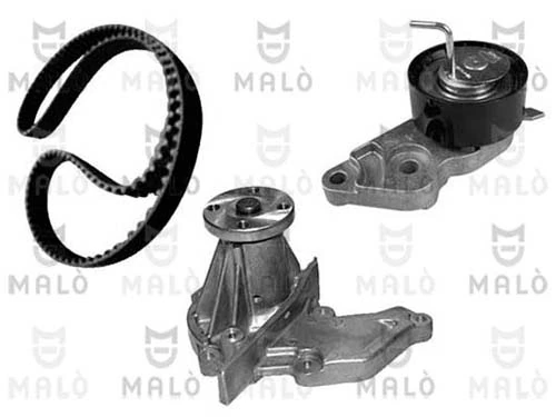 AKRON-MALÒ Vízpumpa + fogasszíj készlet - 1555010 - TothCarparts