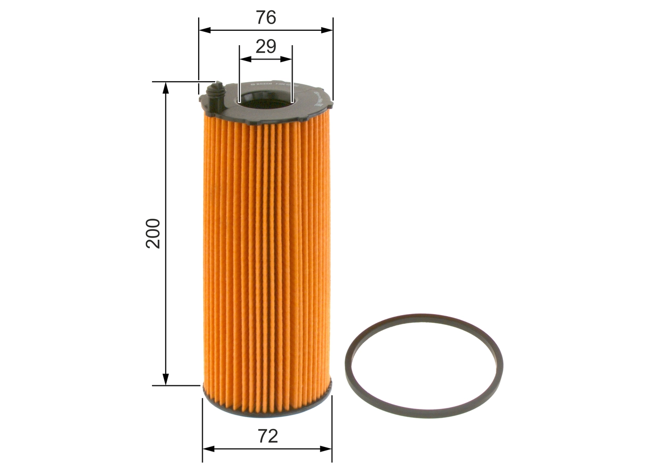 BOSCH olajszűrő - F 026 407 002 - TothCarparts