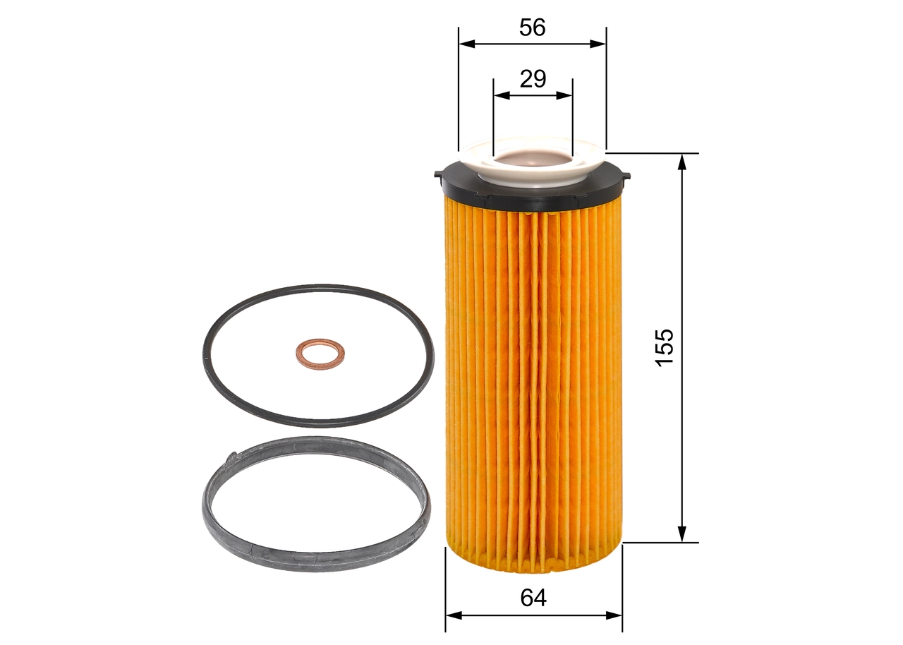 BOSCH olajszűrő - F 026 407 094 - TothCarparts