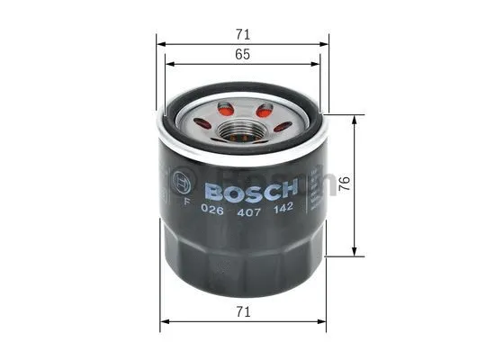 BOSCH olajszűrő - F 026 407 142 - TothCarparts