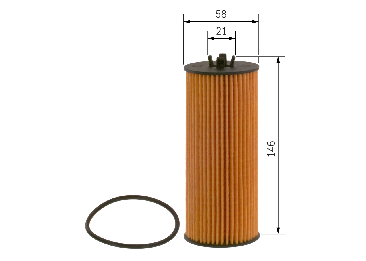 BOSCH olajszűrő - F 026 407 237 - TothCarparts