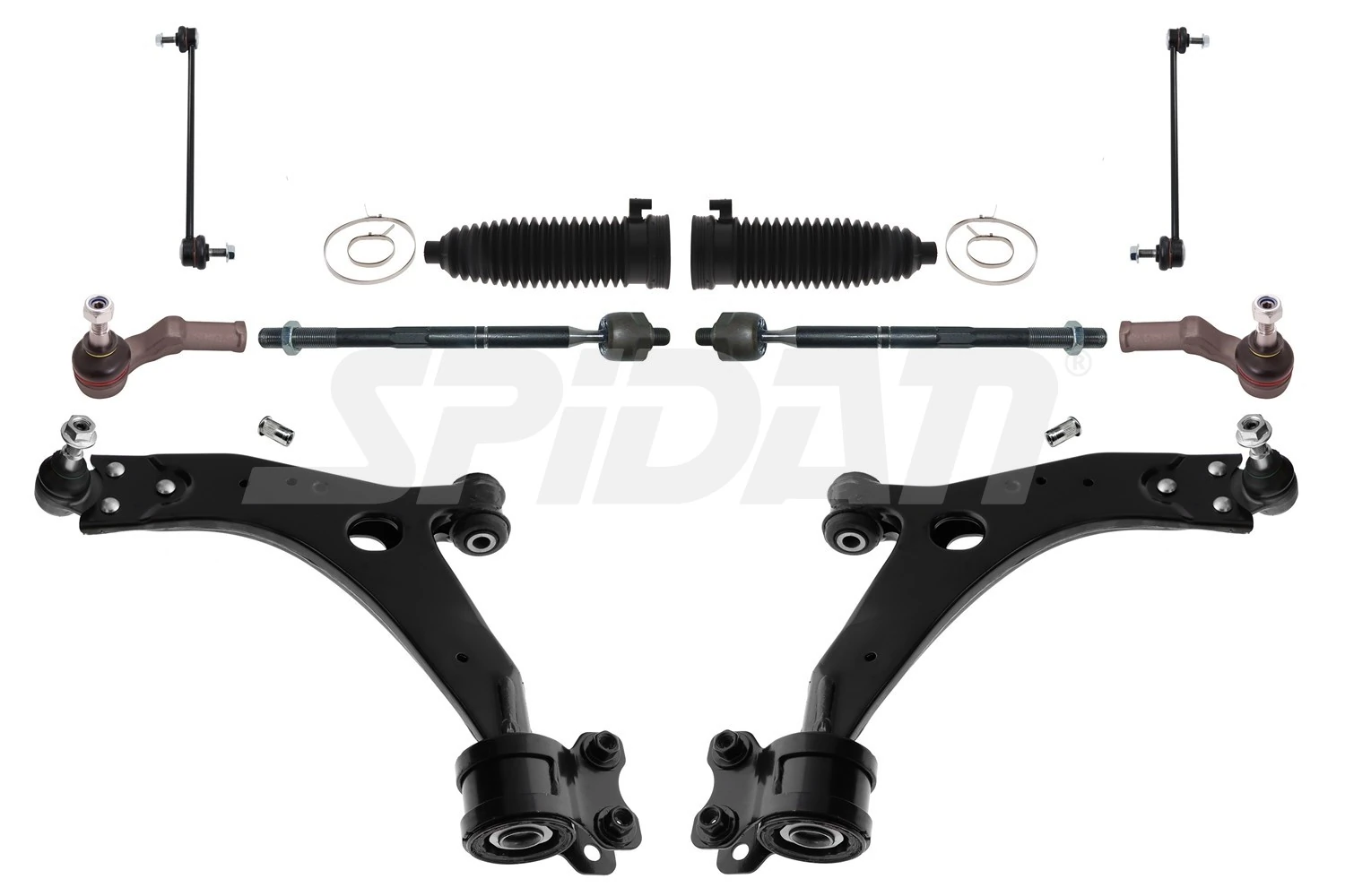 SPIDAN CHASSIS PARTS javítókészlet, keresztlengőkar - 92386 - TothCarparts
