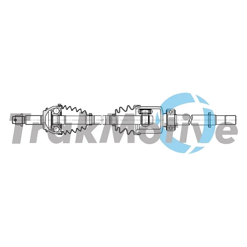 AUTOTEAM hajtótengely - G302380 - TothCarparts