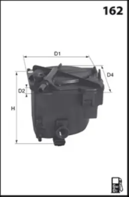 MISFAT Üzemanyagszűrő - F110 - TothCarparts