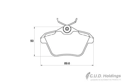 Safeline fékbetétkészlet, tárcsafék - D3195 - TothCarparts