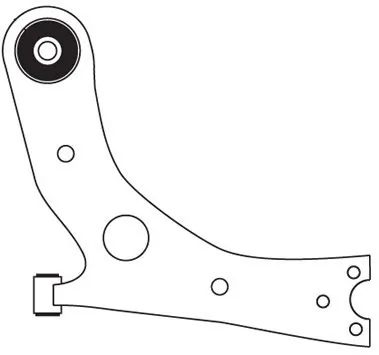 FRAP lengőkar, kerékfelfüggesztés - F3149 - TothCarparts
