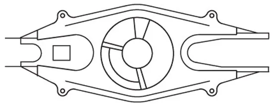 FRAP lengőkar, kerékfelfüggesztés - F3821 - TothCarparts