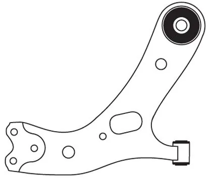 FRAP lengőkar, kerékfelfüggesztés - F4214 - TothCarparts