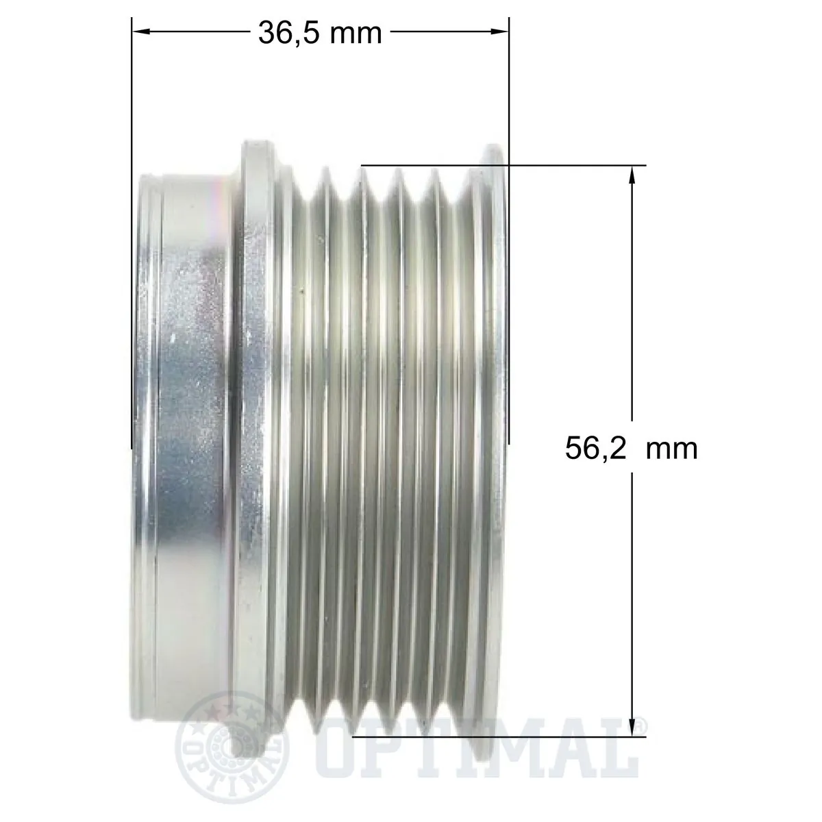 OPTIMAL generátor szabadonfutó - F5-1006 - TothCarparts