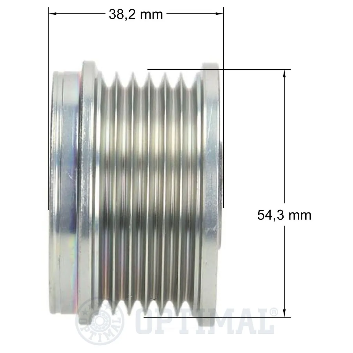 OPTIMAL generátor szabadonfutó - F5-1046 - TothCarparts