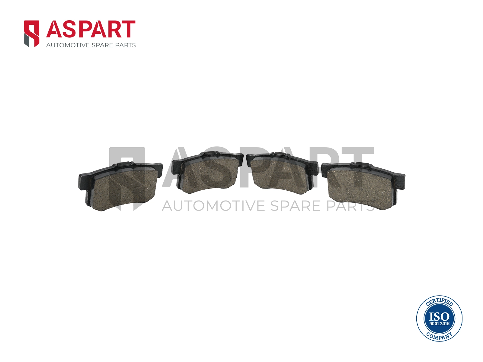 ASPART fékbetétkészlet, tárcsafék - 3BPA1270 - TothCarparts